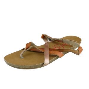 Blowfish Youth Girls' Strappy Sandals Size 4 M Brown Synthetic - Cute & Comfy